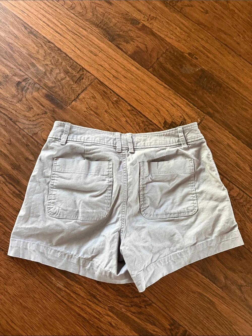 a new day Light Gray Bermuda Shorts with Double-Button Waistband